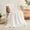 04-white-1, variant on Cotton Muslin Queen Blanket Bed Layering Bedspread Coverlet Breathable Gauze Soft Lightweight Blankets (Heather Grey, 90"x90")