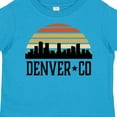 thumbnail image 4 of Inktastic Denver Colorado Skyline Vintage Boys or Girls Toddler T-Shirt, 4 of 5