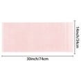 thumbnail image 7 of Unique Bargains Striped Hand Towels Set for Bathroom 14" x 30" Pink 2-Pieces, 7 of 7