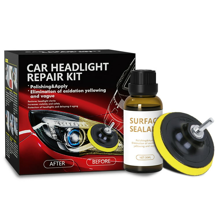 Car Headlight Restoration Kit Headlight Polishing Kit Car Light