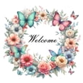 thumbnail image 2 of Pegatinas de Pared Flores y Mariposas Ganfancp 1 Adhesivo Mural, 2 of 6