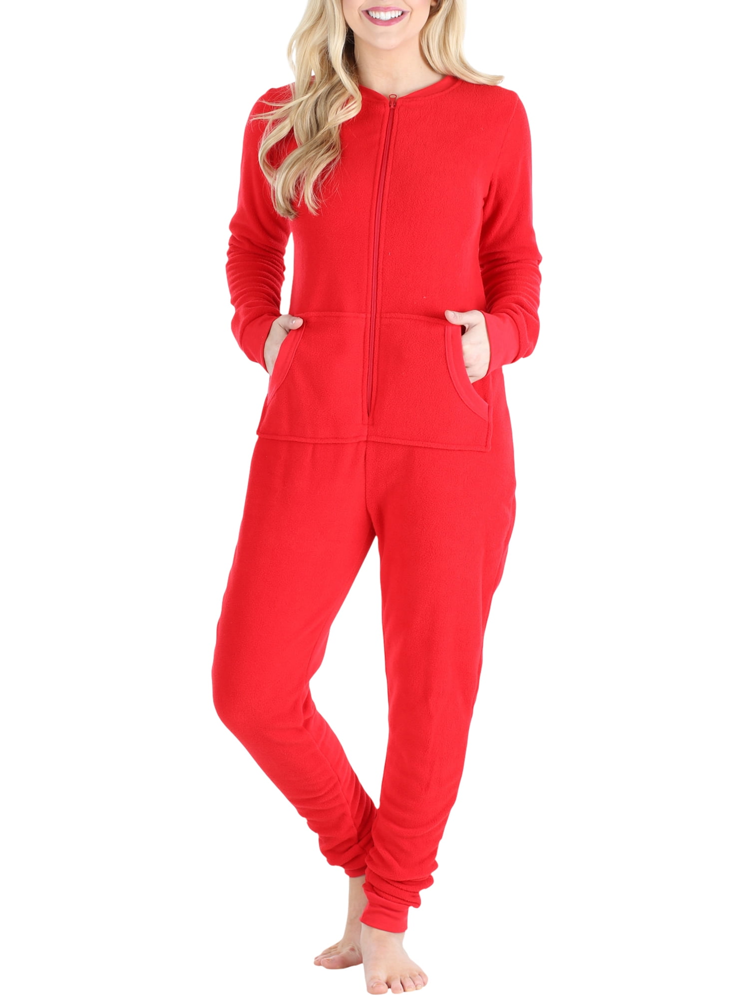 Sleepyhead Sleepyheads Women's Fleece NonFooted Onesie Pajamas
