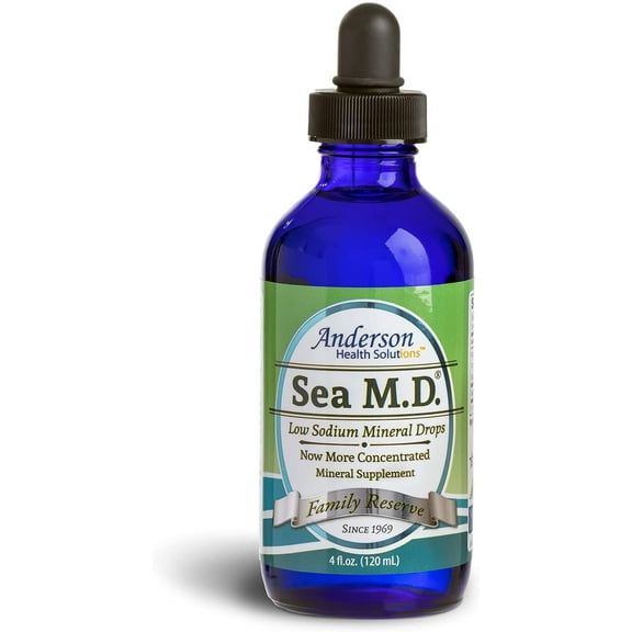 Anderson's Sea M.D. Ionic Electrolyte Magnesium Supplement, 4 fl oz, 60 Servings