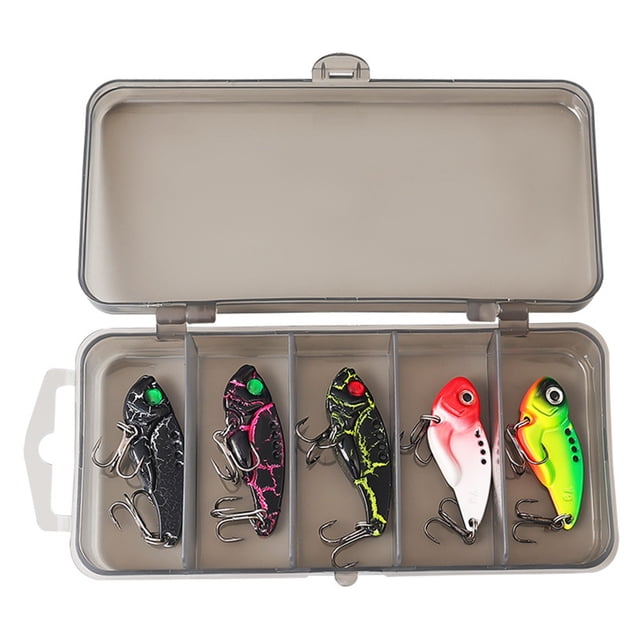 Cuchara Vibratoria Crankbaits Wobbler Que Se Hunde Hoja Metal VIB Señuelo para Cigarra Brillante 13g 17g Cola Giratoria Cebos Bibe Bas