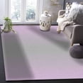 thumbnail image 5 of Area Rugs 5x8 Ft Ombre Abstract Gradient Purple Gray Non-Slip Washable Rug Indoor Rug Floor Mats Non Shedding Carpet for Living Room Bedroom Dining Room Home Decor, 5 of 8