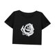 thumbnail image 3 of Camiseta corta de verano para mujer Yuyangstore L, 3 of 7