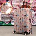 thumbnail image 4 of Colorful Princess Dance Pattern Luggage Cover Fashion Suitcase Cover Baggage Covers Fit 25-28 Inch Luggage (Go Travel), 4 of 5