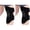 Black, variant on 1 Pair Supportive Knee Guards for Hiking Running Comfortable Fit