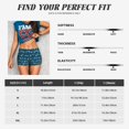 thumbnail image 2 of Yiaed Cute Shark Print Women's Athletic Shorts Running Shorts Sporty Short High Waisted Elastic Workout Shorts for Yoga Gym Running & Sports -Large, 2 of 8