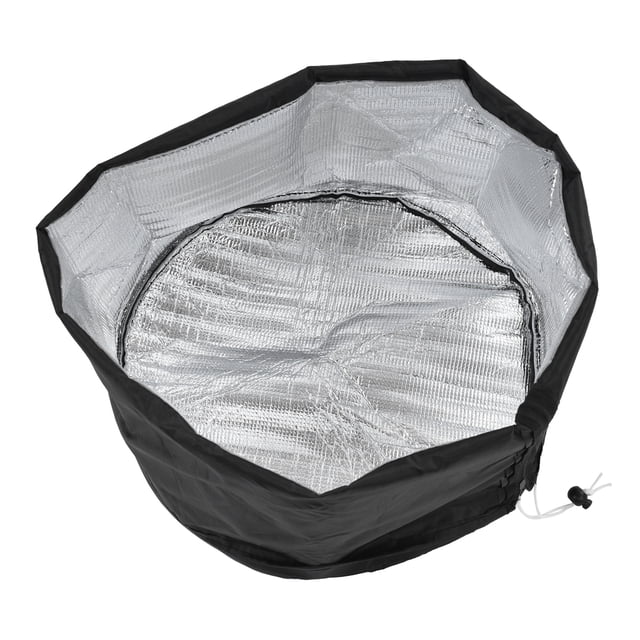 Cubiertas Para Plantas Protección Contra Heladas, Negro Ahorro De Espacio Mantener Caliente Reutilizable Cubierta De Protección Contra Heladas Para Plantas De Invierno Para
