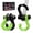 BlackGreen, variant on AMBULL D Ring Separate Shackle with Snatch Block 2 Set, 3/4" Shackles w/ Snatch Block Pulley, Heavy Duty Shackle for Towing Winch, Pulley for Off-Road Vehicle Recovery, Truck, ATV, UTV, BlackOrange