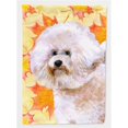 thumbnail image 1 of Bichon Frise No.2 Fall Flag - Garden Size, 1 of 1