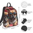 thumbnail image 2 of Easygdp French Bulldog In Sunglasses para Easygdp Yak - Mochila Casual Ligera y Resistente para Viaje y Senderismo para Hombres y Mujeres, 2 of 7