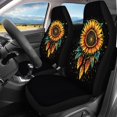 thumbnail image 3 of Pzuqiu Car Seat Covers Easy to Install Polyester, Compatible with Auto Seat Automotive Seat, for Cars Trucks, Sunflower Dreamcatcher, 3 of 10
