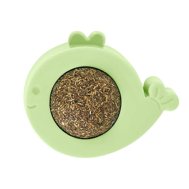 Juguete Para Gatos Bola De Pared Autoadhesiva Para Gatos Bolas Giratorias Para Gatos Juguetes Naturales Para Gatos Para Limpiar Los Dientes