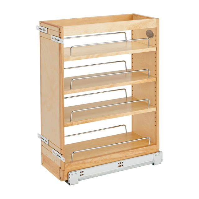 Rev-A-Shelf 8" Pullout Vanity Organizer for Base Cabinets, 448-BC19-8C