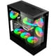 thumbnail image 2 of Gabinete Gamer Balam Rush TANK SUPER 9200 TB ATX Media Torre 3 Fan ARGB Cristal Templado USB-C Negro, 2 of 4