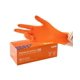 thumbnail image 1 of Guantes desechables de nitrilo LANON de 8 mil, color naranja, resistentes, grandes, 1 of 6