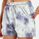 thumbnail image 4 of Pantalones Cortos Largos para las Mujeres, Pantalones Cortos Casuales Impresos de Cintura Alta No Estirable Hechos de Poliéster Transparente Airy para Todo el Uso de Temporada, Pantalones Cortos Casua, 4 of 5