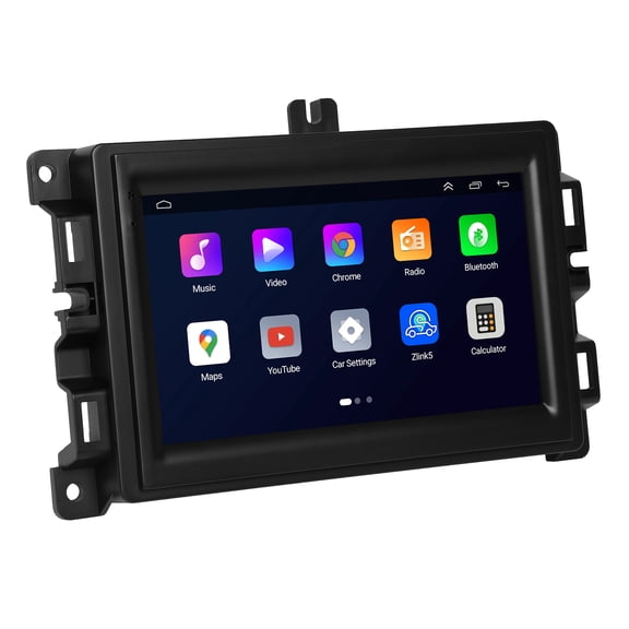 Woudy 2 64G Android 15 Car Stereo with Wireless CarPlay & Camera for Jeep Compass 2017–2020
