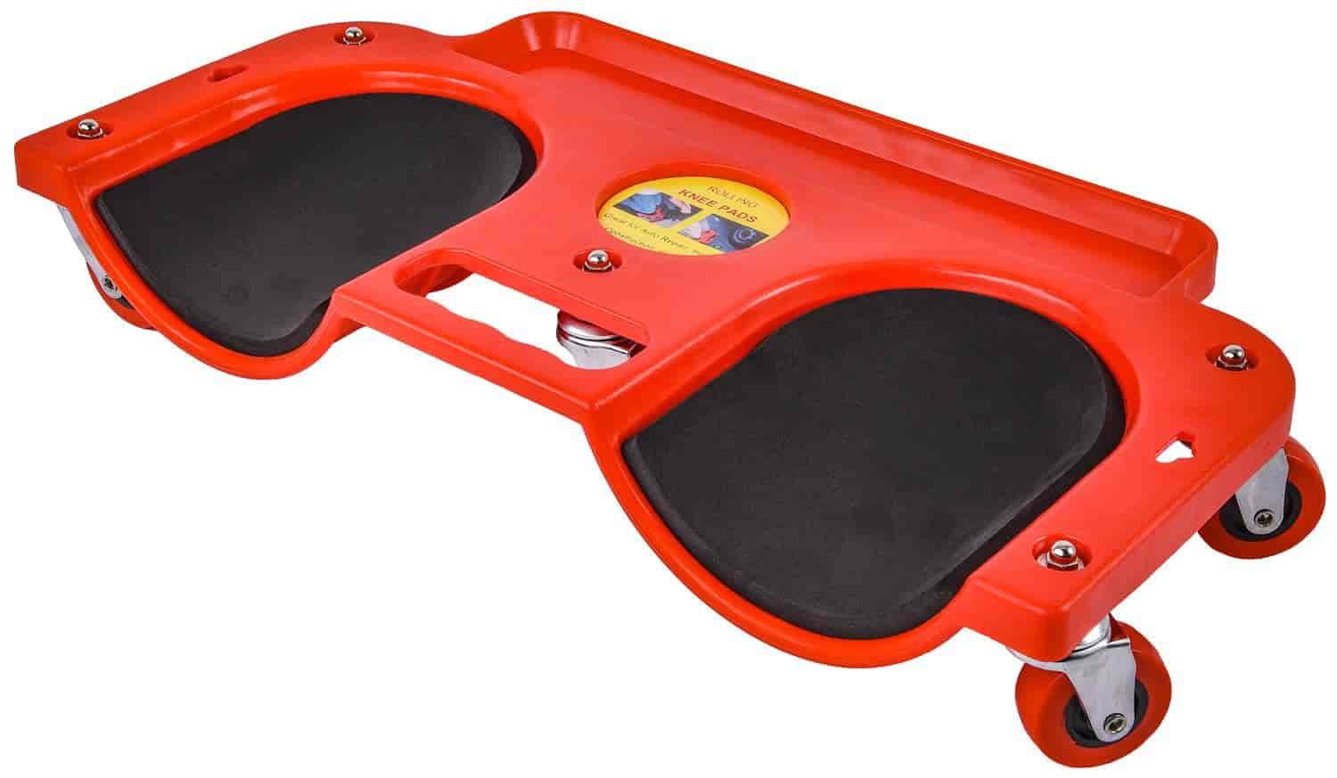 JEGS 81177 Rolling Knee Dolly Capacity 250 lb. Construction ABS