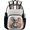 Multicolor 3, variant on Spring Cute Koala Clear Backpack for Stadium Events, Transparent Backpacks See Through Plastic Bag for Concerts & Work, Wild flowers