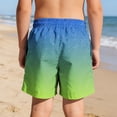 thumbnail image 5 of ATOGUTA Swim Shorts for Boys with Liner Bathing Suits Summer Quick Dry Swimwear Swim Trunks Size 5T-14, Green, 5 of 6