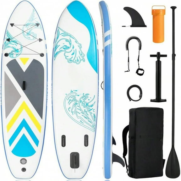 odorsTT Inflatable Paddle Board For Adults,Bag,Paddle,Pump,Leash,Wide Stable Design,Non-Slip Deck