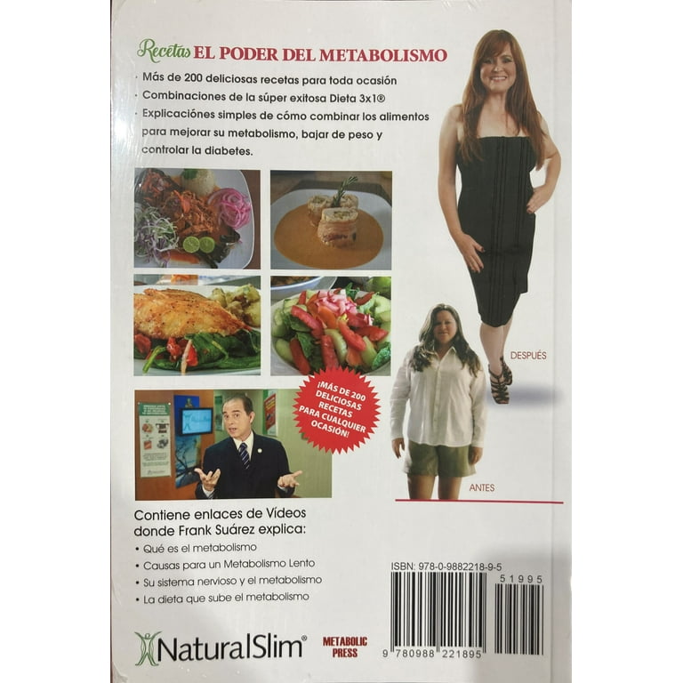 Libro Recetas El Poder del Metabolismo - Nueva Edición Interactiva