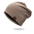 thumbnail image 2 of Confinement Hat All-Match Hedging Cap Plus Velvet Warm Cold Hat Knitted Pile Hat, 2 of 5