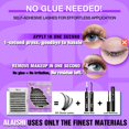 thumbnail image 4 of Kit de extensiones de pestañas AILAISHI NGDF21 autoadhesivas 10-18 mm, 4 of 8