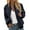 A-Dark Blue546, variant on Womens Classic Bomber Jackets Zip Front Ribbed s Casual Everyday Outerwear