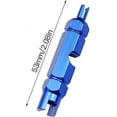 thumbnail image 5 of Bicycle Valve Core Removal Tool Presta Valve Core Remover Bike Tools For Mtb Road Bicycle Bike (Blue), 5 of 5