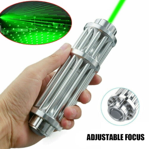 2 Pack 900Mile 532nm Green Laser Pointer Pen Zoom Visible Beam Light Lazer 