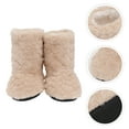 thumbnail image 3 of 1 par de botas altas de tubo para piso, antideslizantes, gruesas, para baile, cálidas., 3 of 7
