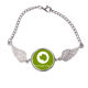 thumbnail image 1 of Papá Estados Unidos turismo explorar el amor Pulsera pulsera pulsera alas de ángel pulsera, 1 of 3