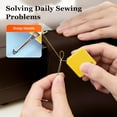 thumbnail image 5 of QenASHaing Automatic Needle Threaders for Hand Sewing, Square Needle Threading Helper for Sewing Machine, Fits All Needle Sizes, Easy Selfthread Needle Threaders Tool, Sewing Supplies, 5 of 7