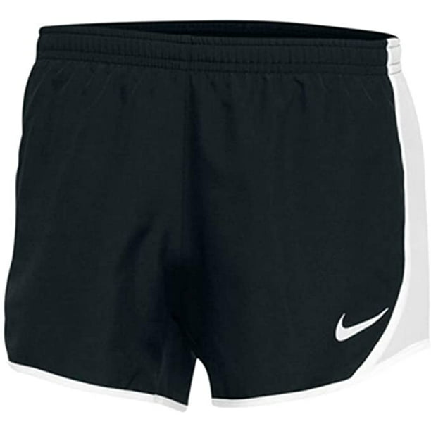 consumirse gatito Integración Nike 836317-012: Girl's Dry Tempo Black/White Running Shorts - Walmart.com