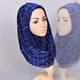 thumbnail image 5 of Pañuelo para la cabeza musulmán de color sólido de seda dorada para mujer, chales y envolturas, pashmina, pañuelo femenino, hijab suave, tiendas, 5 of 5