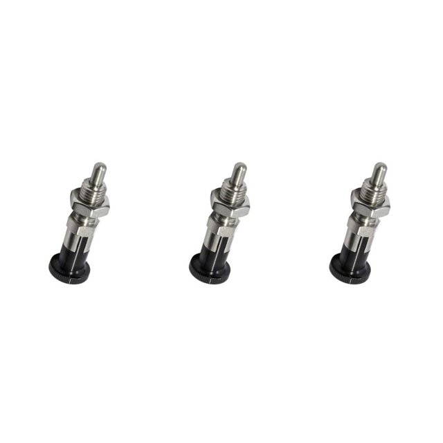 Decodeary Acier Inoxydable Durable Bouton d'Indexation Piston Ressort Goupille de Verrouillage SXYKN16L 3Set