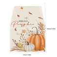 thumbnail image 2 of VQPeo Thanksgiving Table Runner with Pumpkin and Maple Leaf Design for Fall Parties and Family Dinner Decor, 2 of 5