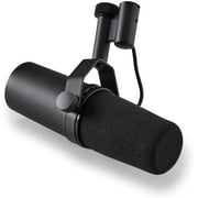Shure SM7B Vocal Microphone with Cloud Microphones Cloudlifter CL-1 Mic Activator and Extra 10 XLR Cable Bundle