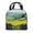 Lunch bag5, variant on Portable Lunch Bag Insulated A Stone Wall With A Wooden Gate In A Field Lunch Box Reusable Tote Bag Unisex for Work, Travel, Picnic, Office, Camping, Hiking, Picnic, Beach