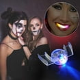 Glitter Dentures Glitter Strange Teeth Led Glitter Braces Color Novelty
