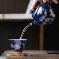 thumbnail image 4 of Taza de té Kung Fu de 70ml, mini taza maestra, hecha a mano, juego de té de cerámica, taza de té, taza de té torneada en un solo horno, 4 of 5