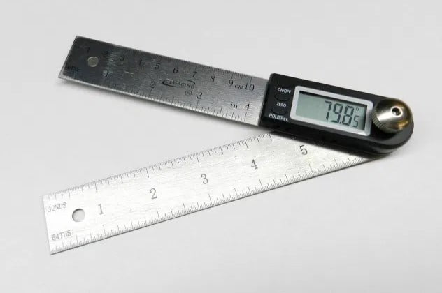 iGaging 35-408 Digital Protractor with 10 Rule 11 