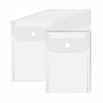 thumbnail image 4 of Small Plastic Envelopes with Snap Closure,Reusable Stamp and Paper Storage Pockets,Waterproof Clear Envelope Pouch for Sticker Organizer,Receipt Holder, Photo Storage Folder,5.12x7 inch(Clear*10), 4 of 4