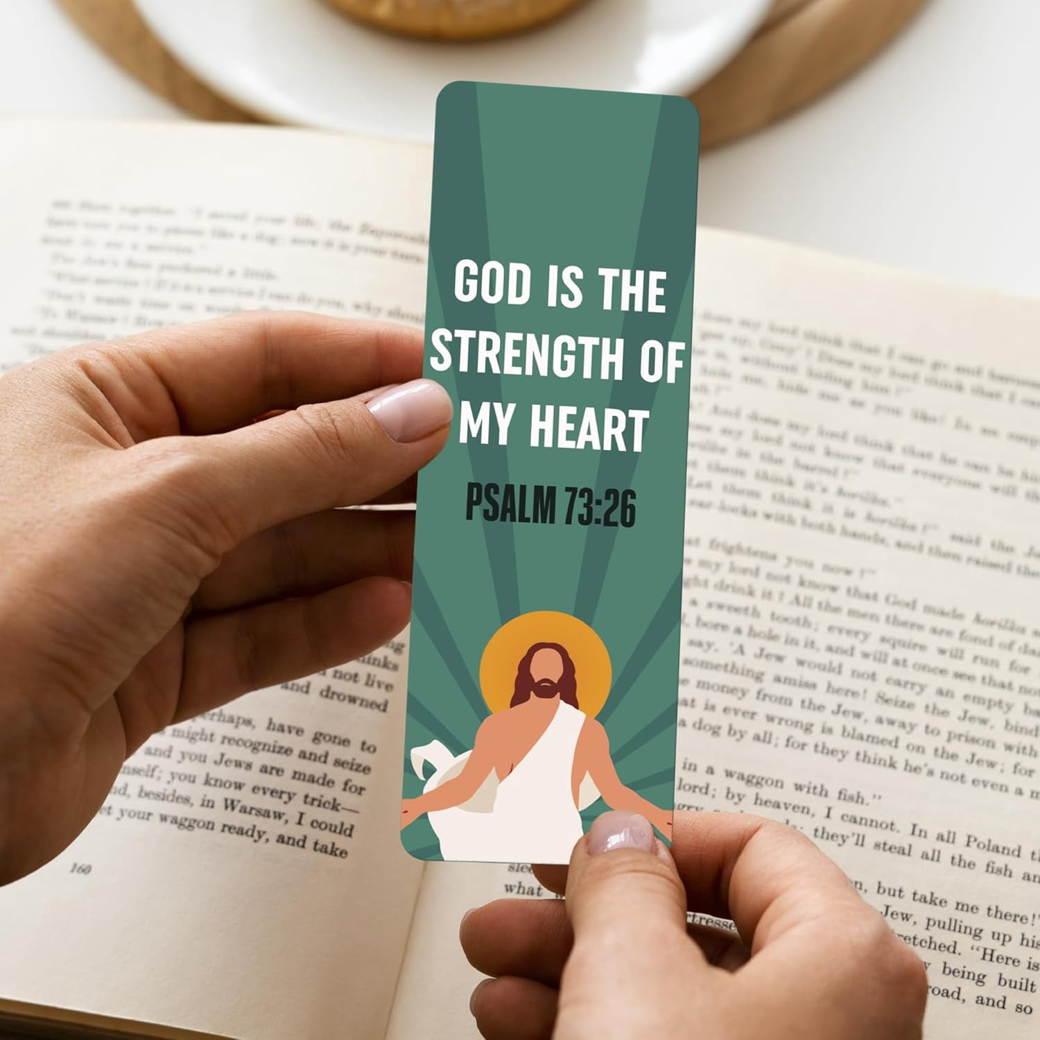 96 Pack Christian Bookmarks with Inspirational Bible Verses, Unique, Vibrant Bible Bookmark, Bulk Christian Gifts for Church Groups, Bible Study, Classroom