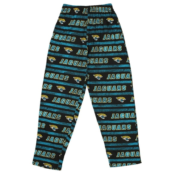 Zubaz NFL Men's Static Lines Comfy Pants, Jacksonville Jaguars, X-Large