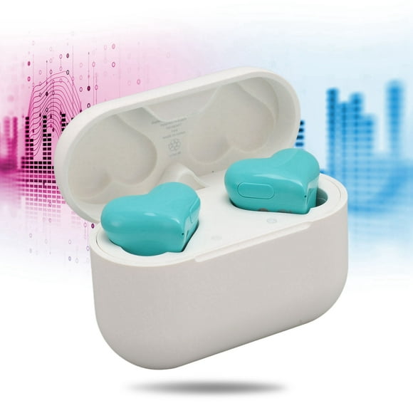 Earbuds, Earbuds Lightweight PC and ABS ANC 5-6 Hours Using Time Heart Shaped Type C Interface Clear Sound for Music for Video